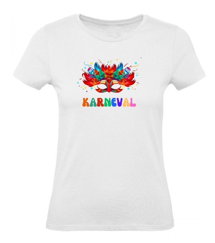 Balldiri T-Shirt Damen Karneval Fasching XS bis 2XL - weiß - Balldiri