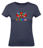 Balldiri T-Shirt Damen Karneval Fasching XS bis 2XL - navy - Balldiri