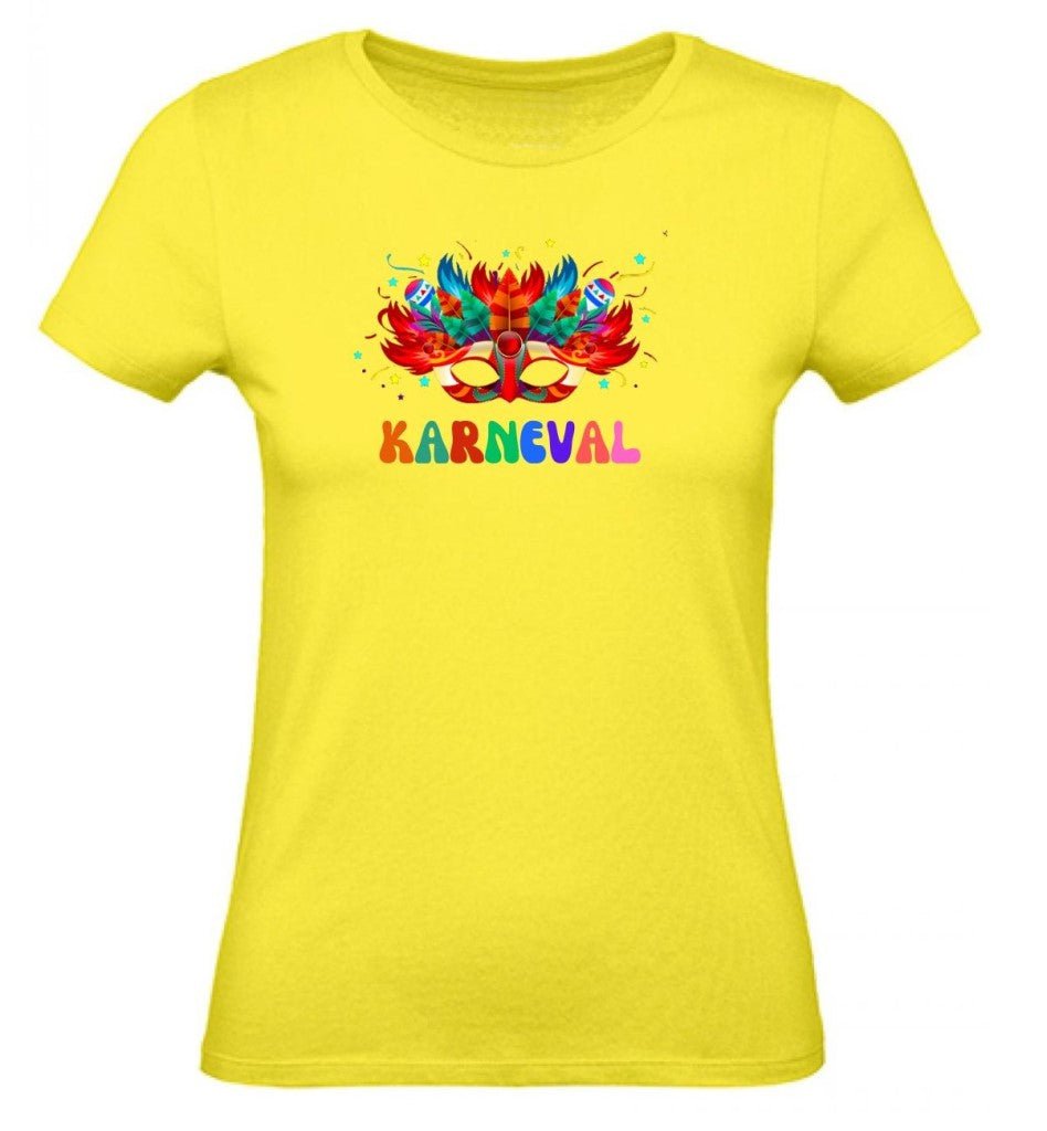 Balldiri T-Shirt Damen Karneval Fasching XS bis 2XL - gelb - Balldiri