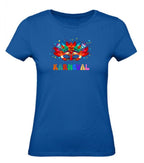 Balldiri T-Shirt Damen Karneval Fasching XS bis 2XL - royalblau - Balldiri