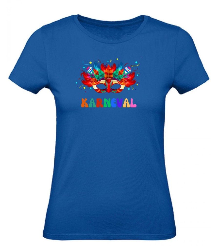 Balldiri T-Shirt Damen Karneval Fasching XS bis 2XL - royalblau - Balldiri