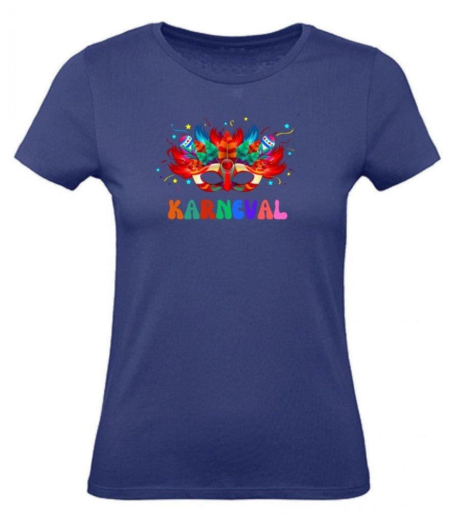 Balldiri T-Shirt Damen Karneval Fasching XS bis 2XL - blau - Balldiri