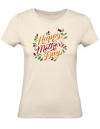 Balldiri T-Shirt Damen Muttertag Geschenk XS bis 2XL - ecru - Balldiri
