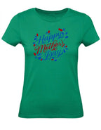 Balldiri T-Shirt Damen Muttertag Geschenk XS bis 2XL - grün - Balldiri