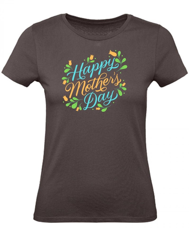Balldiri T-Shirt Damen Muttertag Geschenk XS bis 2XL - braun - Balldiri