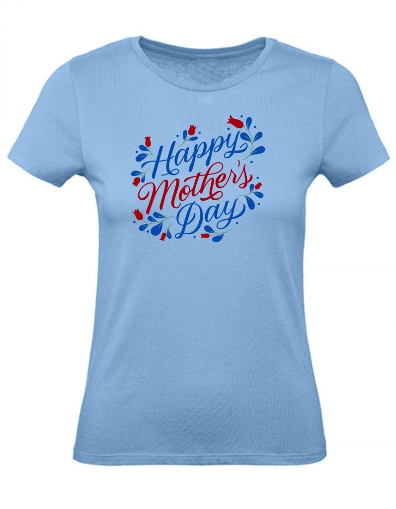 Balldiri T-Shirt Damen Muttertag Geschenk XS bis 2XL - hellblau - Balldiri
