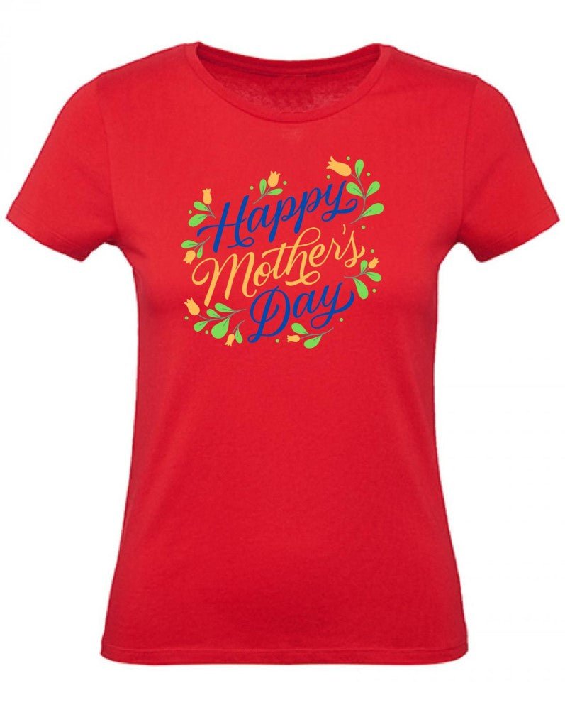 Balldiri T-Shirt Damen Muttertag Geschenk XS bis 2XL - rot - Balldiri
