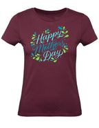 Balldiri T-Shirt Damen Muttertag Geschenk XS bis 2XL - bordeaux - Balldiri