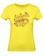 Balldiri T-Shirt Damen Muttertag Geschenk XS bis 2XL - gelb - Balldiri