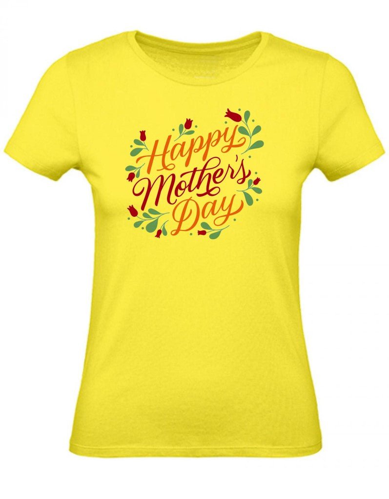 Balldiri T-Shirt Damen Muttertag Geschenk XS bis 2XL - gelb - Balldiri