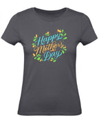 Balldiri T-Shirt Damen Muttertag Geschenk XS bis 2XL - grau - Balldiri