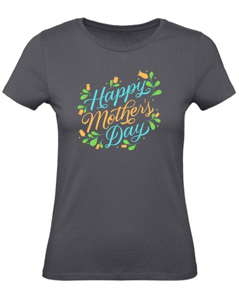 Balldiri T-Shirt Damen Muttertag Geschenk XS bis 2XL - grau - Balldiri