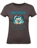 Balldiri T-Shirt Damen Muttertag XS bis 2XL - braun - Balldiri