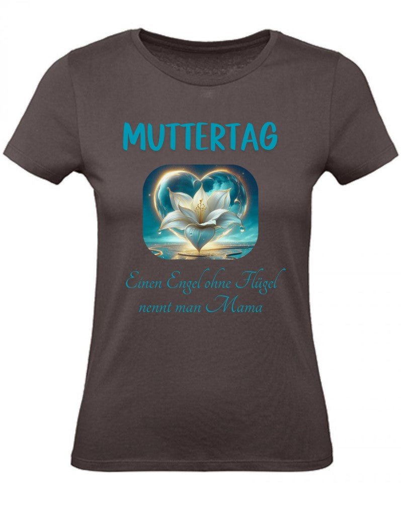 Balldiri T-Shirt Damen Muttertag XS bis 2XL - braun - Balldiri