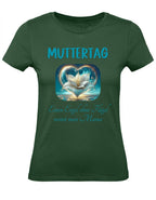 Balldiri T-Shirt Damen Muttertag XS bis 2XL - navy grün - Balldiri