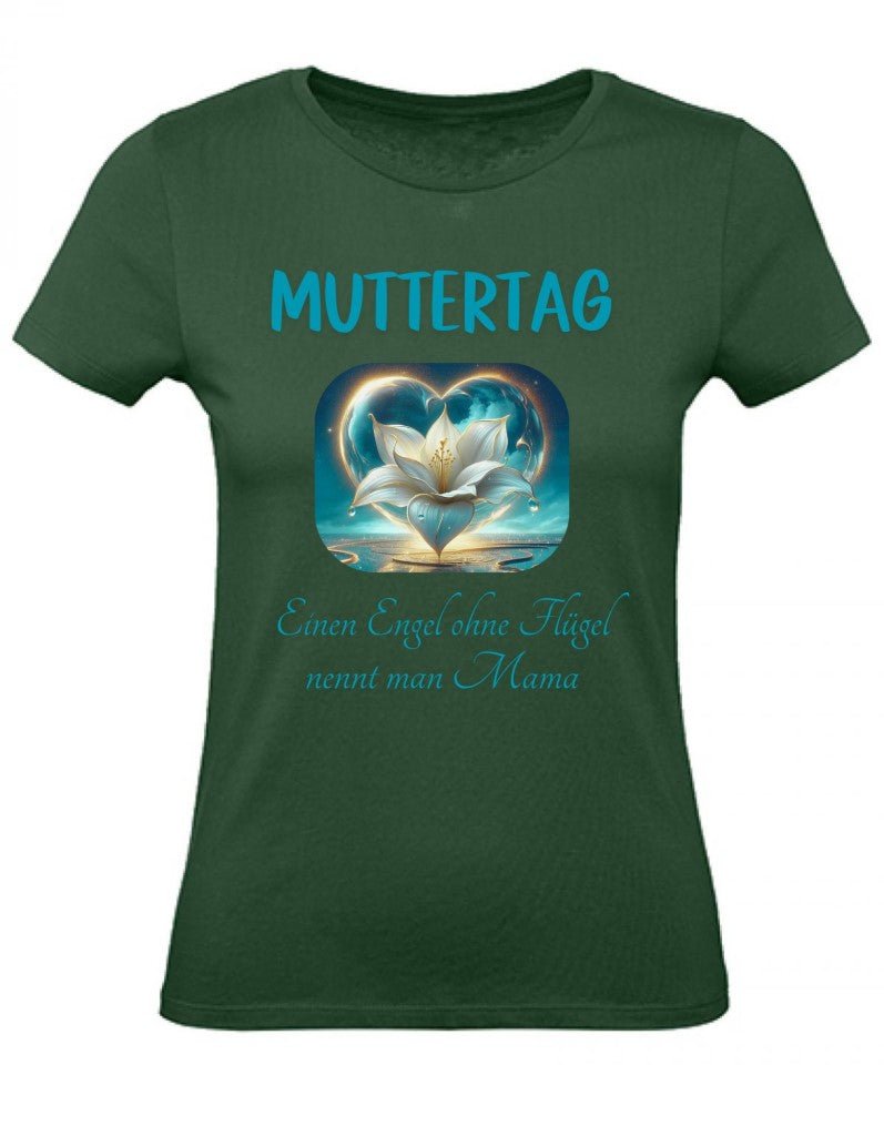 Balldiri T-Shirt Damen Muttertag XS bis 2XL - navy grün - Balldiri