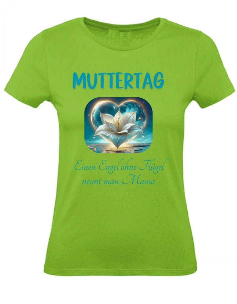 Balldiri T-Shirt Damen Muttertag XS bis 2XL - hellgrün - Balldiri