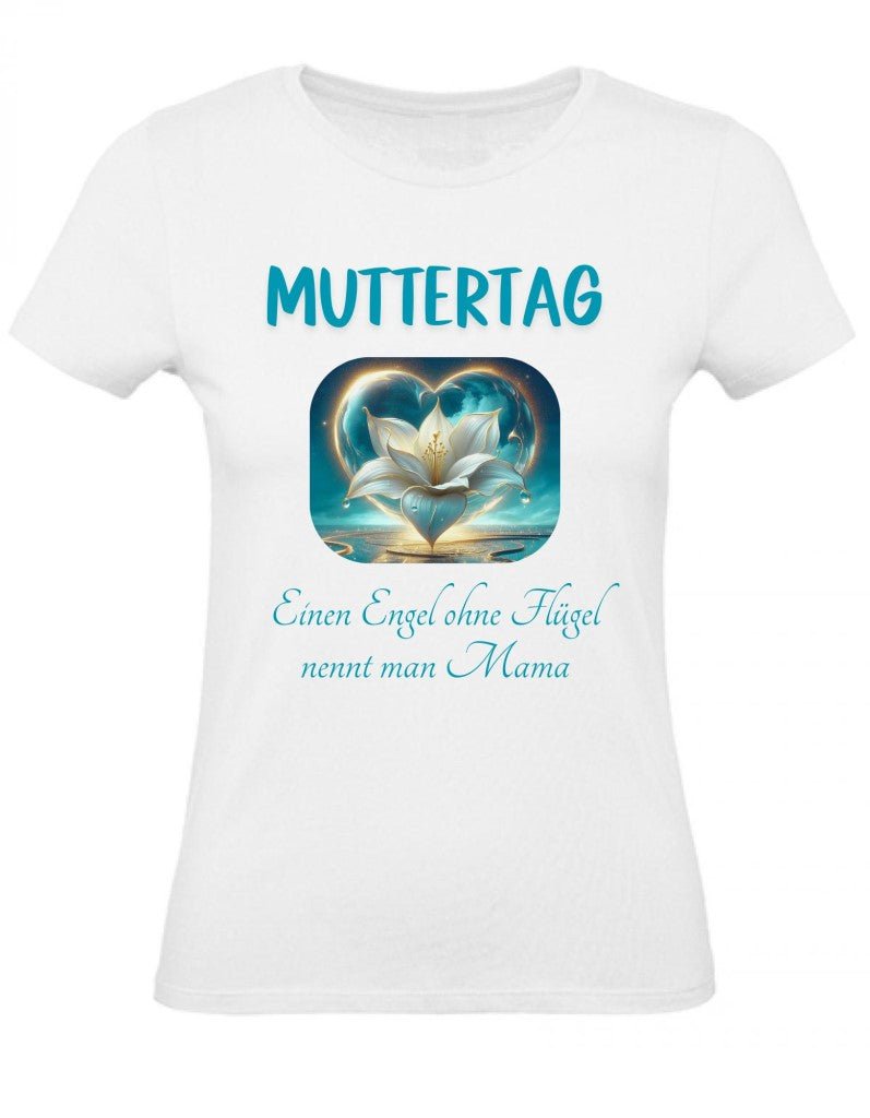 Balldiri T-Shirt Damen Muttertag XS bis 2XL - weiß - Balldiri