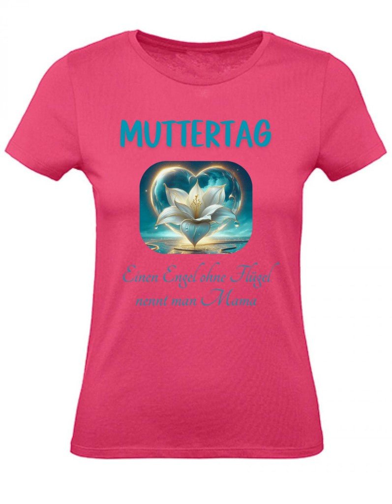 Balldiri T-Shirt Damen Muttertag XS bis 2XL - rosa - Balldiri