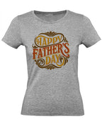 Balldiri T-Shirt Damen Vatertag Geschenk XS bis 2XL - grau meliert - Balldiri