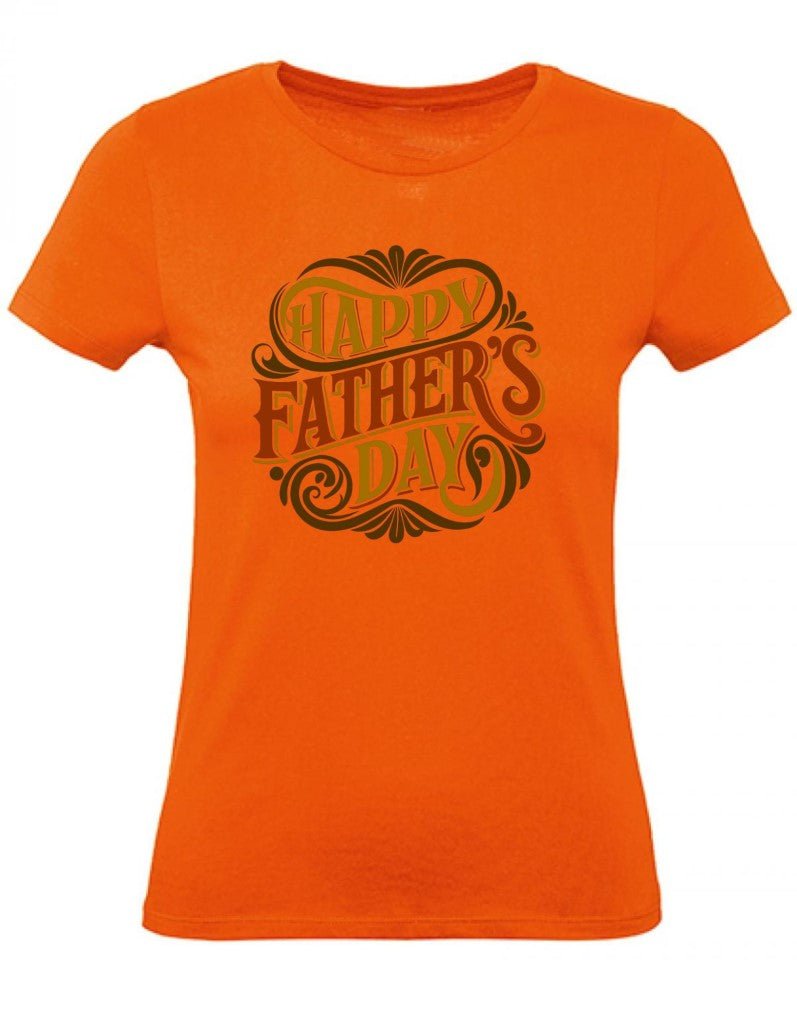 Balldiri T-Shirt Damen Vatertag Geschenk XS bis 2XL - orange - Balldiri