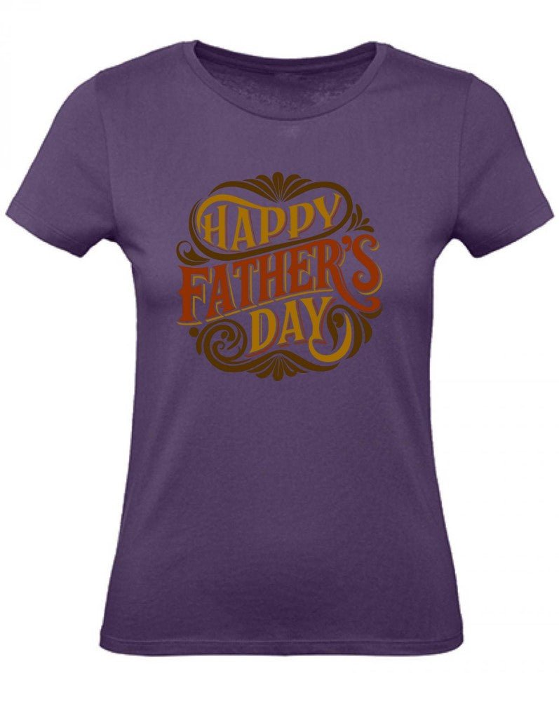 Balldiri T-Shirt Damen Vatertag Geschenk XS bis 2XL - purple - Balldiri