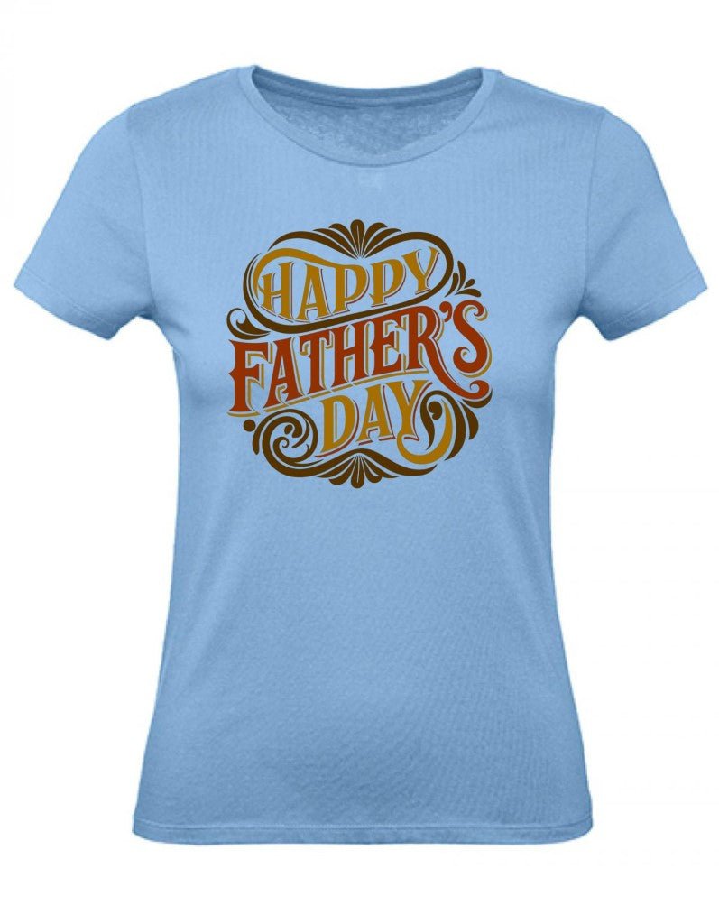 Balldiri T-Shirt Damen Vatertag Geschenk XS bis 2XL - hellblau - Balldiri
