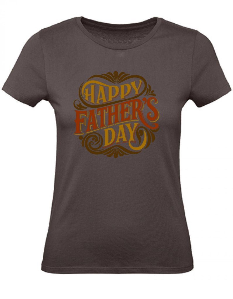 Balldiri T-Shirt Damen Vatertag Geschenk XS bis 2XL - braun - Balldiri