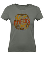 Balldiri T-Shirt Damen Vatertag Geschenk XS bis 2XL - army grün - Balldiri