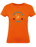 Balldiri T-Shirt Damen Weltfrauentag XS bis 2XL - orange - Balldiri