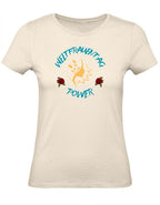 Balldiri T-Shirt Damen Weltfrauentag XS bis 2XL - ecru - Balldiri