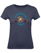 Balldiri T-Shirt Damen Weltfrauentag XS bis 2XL - navy - Balldiri
