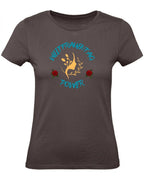 Balldiri T-Shirt Damen Weltfrauentag XS bis 2XL - braun - Balldiri