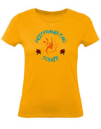 Balldiri T-Shirt Damen Weltfrauentag XS bis 2XL - apricot - Balldiri