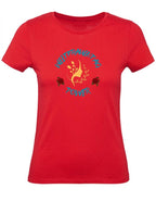 Balldiri T-Shirt Damen Weltfrauentag XS bis 2XL - rot - Balldiri