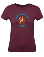 Balldiri T-Shirt Damen Weltfrauentag XS bis 2XL - bordeaux - Balldiri