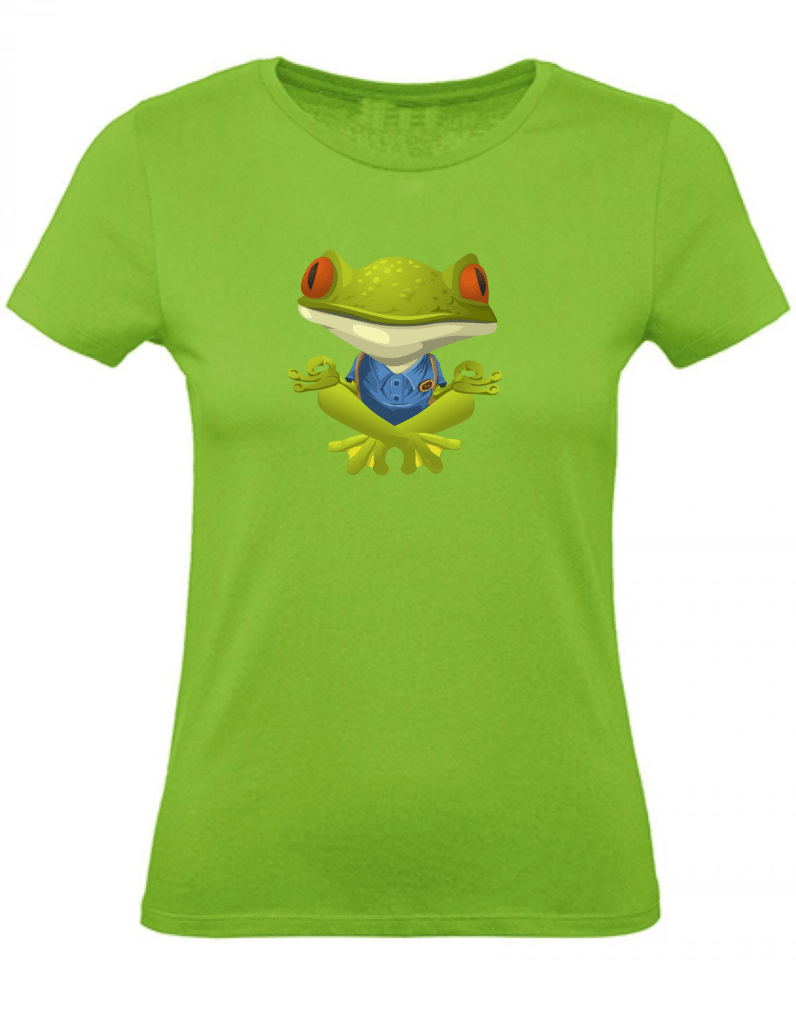 Balldiri T-Shirt Damen Yoga Meditation Entspannung XS bis 2XL - hellgrün - Balldiri