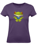 Balldiri T-Shirt Damen Yoga Meditation Entspannung XS bis 2XL - purple - Balldiri
