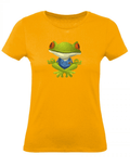 Balldiri T-Shirt Damen Yoga Meditation Entspannung XS bis 2XL - apricot - Balldiri