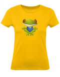 Balldiri T-Shirt Damen Yoga Meditation Entspannung XS bis 2XL - gold - Balldiri