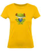 Balldiri T-Shirt Damen Yoga Meditation Entspannung XS bis 2XL - gold - Balldiri