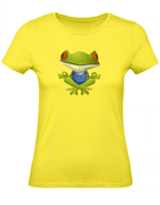 Balldiri T-Shirt Damen Yoga Meditation Entspannung XS bis 2XL - gelb - Balldiri