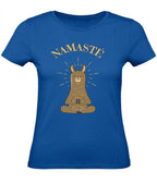 Balldiri T-Shirt Damen Yoga Meditation Namaste XS bis 2XL - royalblau - Balldiri