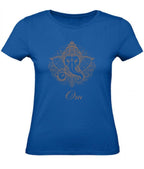 Balldiri T-Shirt Damen Yoga Meditation Om XS bis 2XL - royalblau - Balldiri