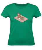 Balldiri T-Shirt Damen Yoga Meditation XS bis 2XL - grün - Balldiri