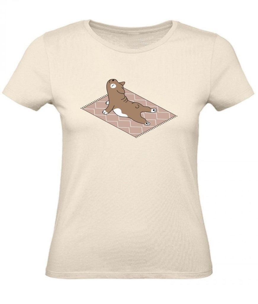 Balldiri T-Shirt Damen Yoga Meditation XS bis 2XL - ecru - Balldiri