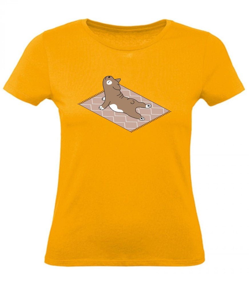 Balldiri T-Shirt Damen Yoga Meditation XS bis 2XL - apricot - Balldiri