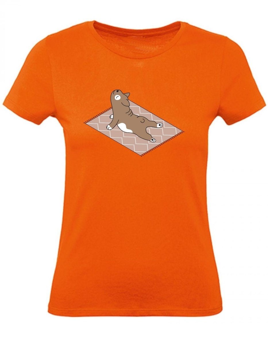 Balldiri T-Shirt Damen Yoga Meditation XS bis 2XL - orange - Balldiri