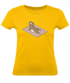 Balldiri T-Shirt Damen Yoga Meditation XS bis 2XL - gold - Balldiri