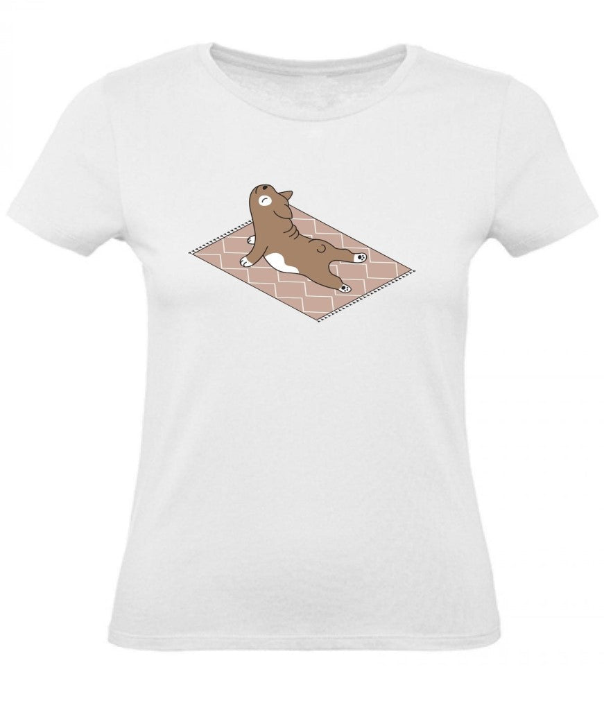 Balldiri T-Shirt Damen Yoga Meditation XS bis 2XL - weiß - Balldiri
